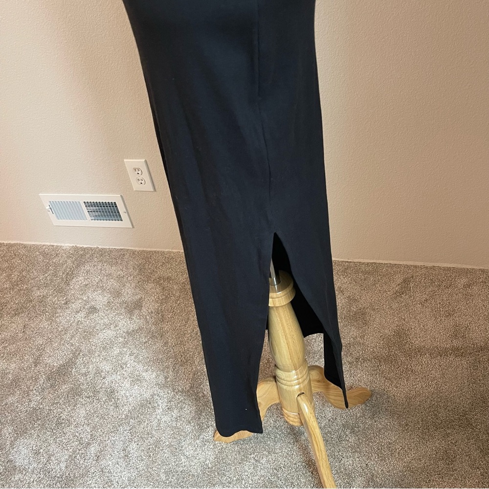 Rasha Ribbed Jersey Cutout Maxi Dress by French Connection - Picture 9 of 11